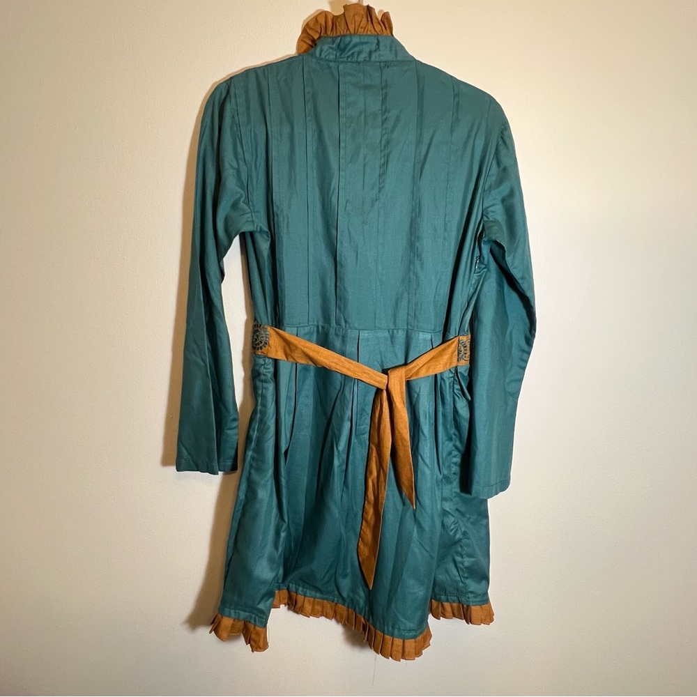 POLO Ralph Lauren Teal & Gold Dress - Picture 6 of 8